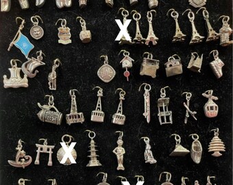 Charms for Necklace Bracelet Anklet Making 10 pcs 23 x 19 x 2 mm Wholesale Metal Gold Conf Oe Deratio 1973 Swiss Warped Coin Charms