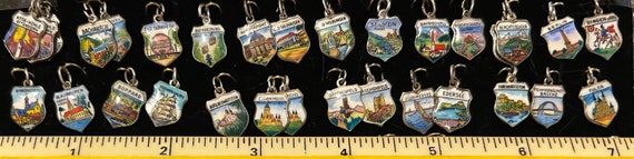 Vintage Hand Painted Germany & Switzerland City C… - image 2