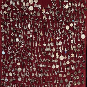 Smaller Travel Charms Sterling Silver from 50s to 70s Each Sold Separately at 12 dollars Each Not a Group Lot New Charms & Photos Oct 18