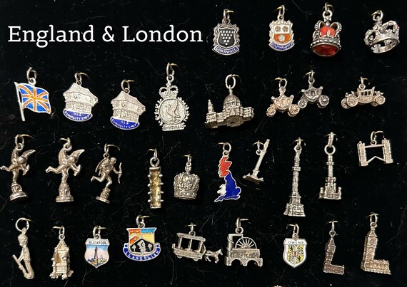 United Kingdom Travel Charms in Sterling 1950s to… - image 2