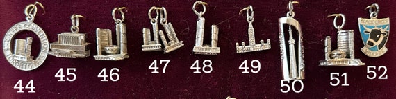 Vintage Eastern Canada Sterling silver charms 196… - image 7