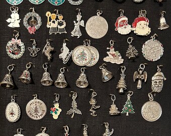 Vintage Sterling Silver and Enameled Christmas Charms Wells Top Hat Griffith and more Prices Vary. New Aug 21, 2023