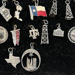 Texas Charms Vintage Sterling 1960s 1970s Very Solid and Detailed Charms New photos , April 20, 2024