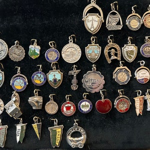 Vintage US Cities & Attractions Travel Charms in Sterling Silver each sold separately NEW photos Jan 15, 2024