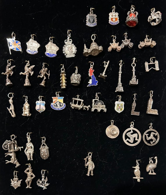 United Kingdom Travel Charms in Sterling 1950s to… - image 1