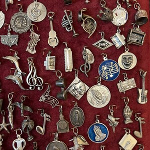 Travel Charms Sterling silver 1950s to 1970s Vintage Charms Sold Separately at 16 dollars each Not a Group Lot. New Photos April 30, 2024
