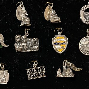 Vintage Sterling Silver National Parks, Monuments & Memorials in charms Each Sold Separately Added new photos May 5, 2024