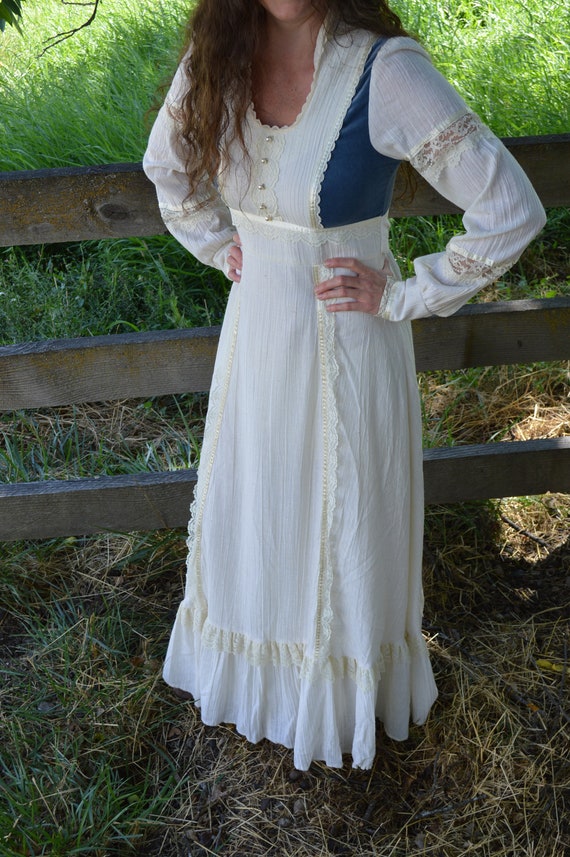 Jessica McClintock Gunne Sax 1970's