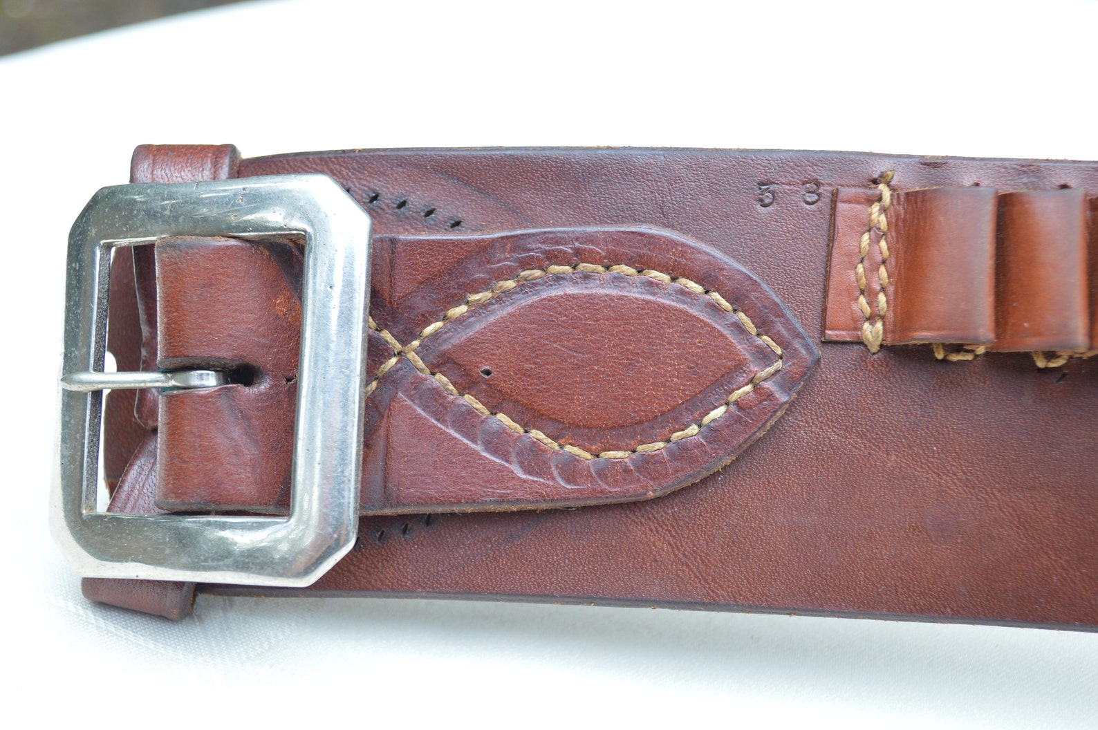 1960's Hunter Vintage Western Style Cowboy Cartridge Belt Etsy