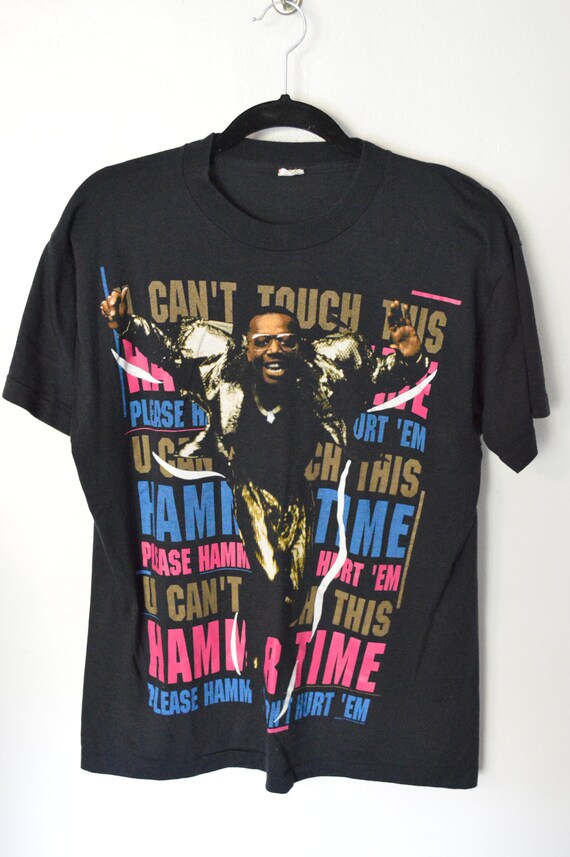 Vintage Mc Hammer U Can T Touch This Concert T Shirt 1990 Etsy Vintage Mc Hammer U Can T Touch This Concert T Shirt 1990 Etsy