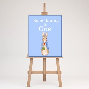 Peter Rabbit Welcome Sign | Peter Rabbit Backdrop | Peter Rabbit Birthday | Bunny birthday | Personalised Party Sign
