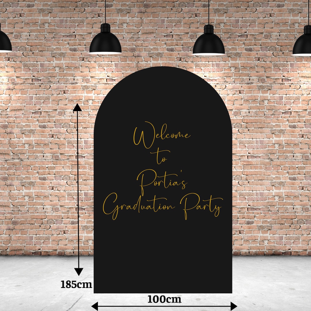 Graduation Arch Backdrop: Freestanding Correx Party Decoration - Etsy