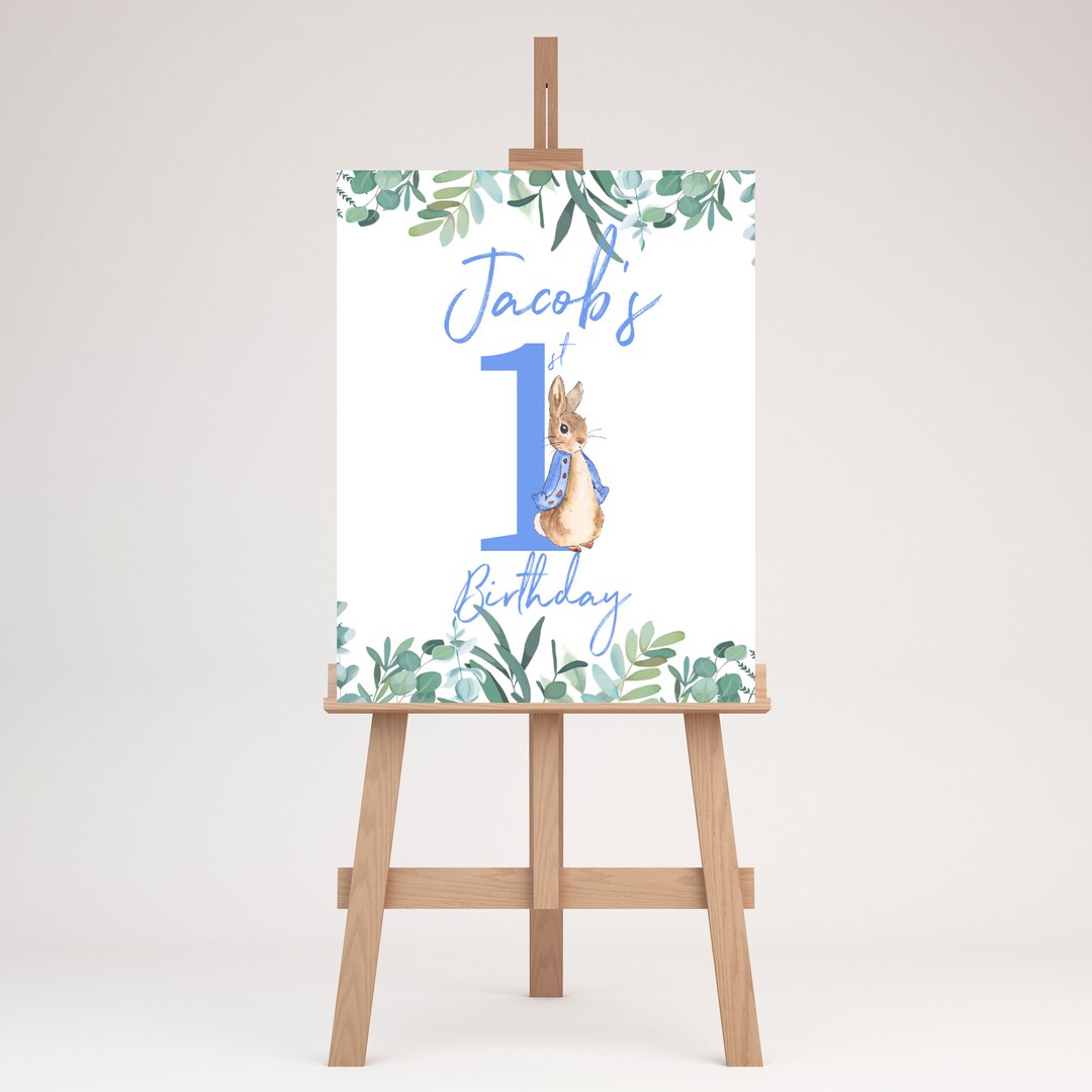 ezi.eventscbr | A little bunny is on the way 🐇🩵💚🤍 A beautiful setup for this Peter Rabbit-inspired baby shower - soft greens, cozy nudes, and gentle blues