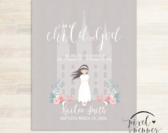 baptism gift for 8 yr old girl