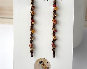 Bobby Pins for Fine Hair, Minimalist Beaded Hair Pins, Decorative Hair Clips, Grandma Gift