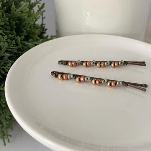 Beaded Bobby Pins, Decorative Hair Pins, Grandma Gift, Prom Hair Slides, Bridesmaid Gifts