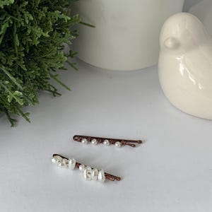 Mini Bobby Pins for Fine Hair, Beaded Hair Pins, Babysitter Gift