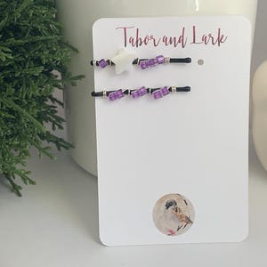 Mini Bobby Pins for Fine Hair, Mini Beaded Hair Pins, Small Gift