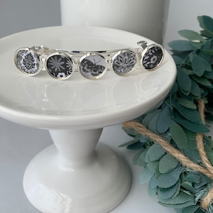 French Barrette, Cute Hair Clips, Decorated Hair Pins, Quilters Present, Small Gift Under 30