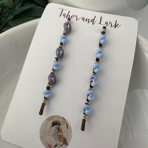 Beaded Bobby Pins, Cute Hair Slides, Delicate Hair Pins, Easter Basket Stuffers for Teenage Girls