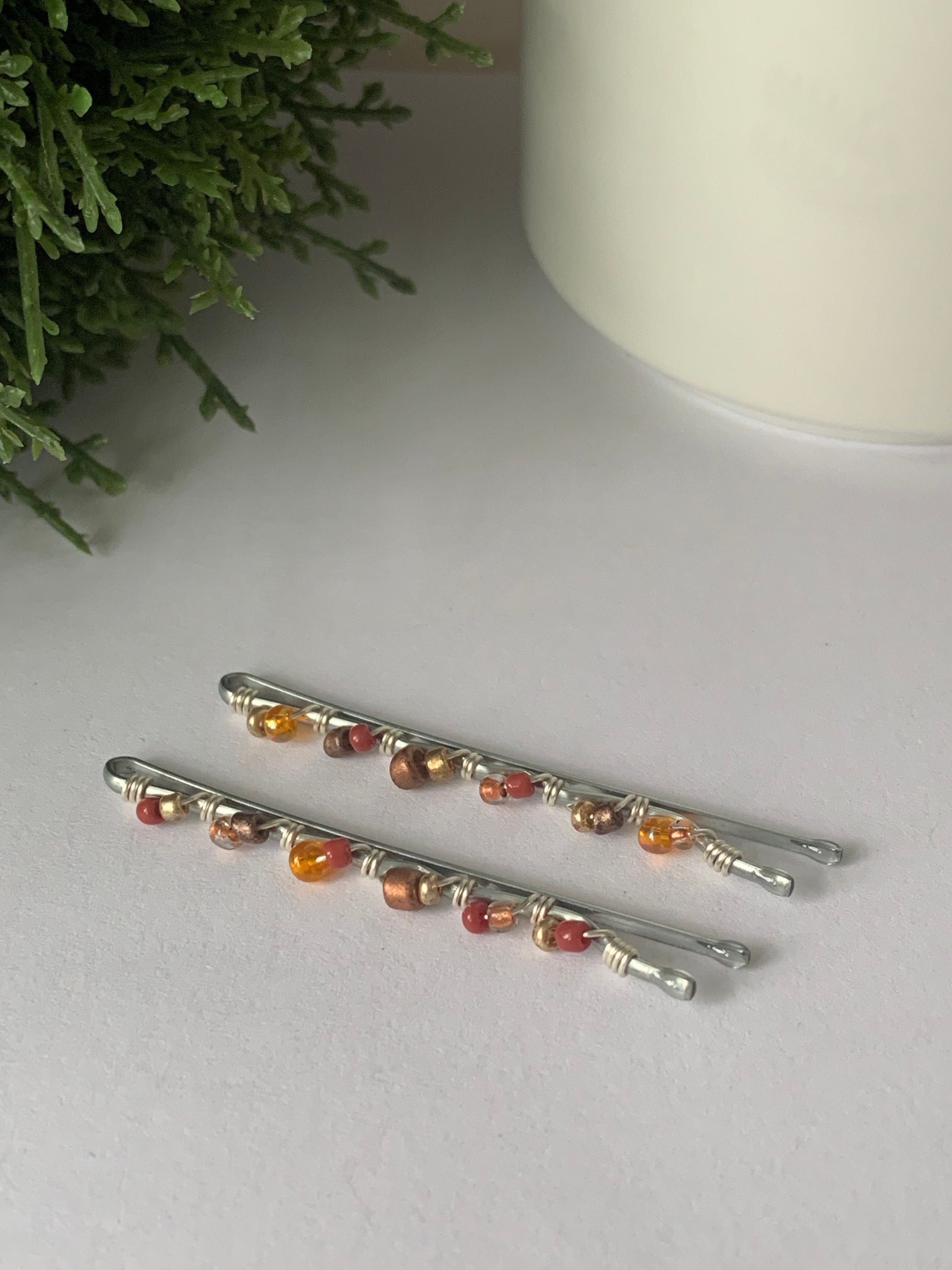 Bobby Pins for Fine Hair Beaded Hair Pins Decorative Hair Etsy