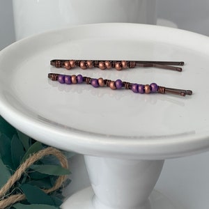 Fall Bobby Pins, Halloween Hair Pins, Daughter Gift, Prom Hair Slides