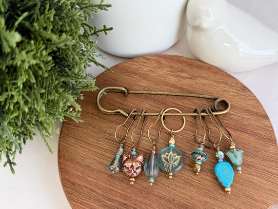 Knitting Stitch Markers Removable