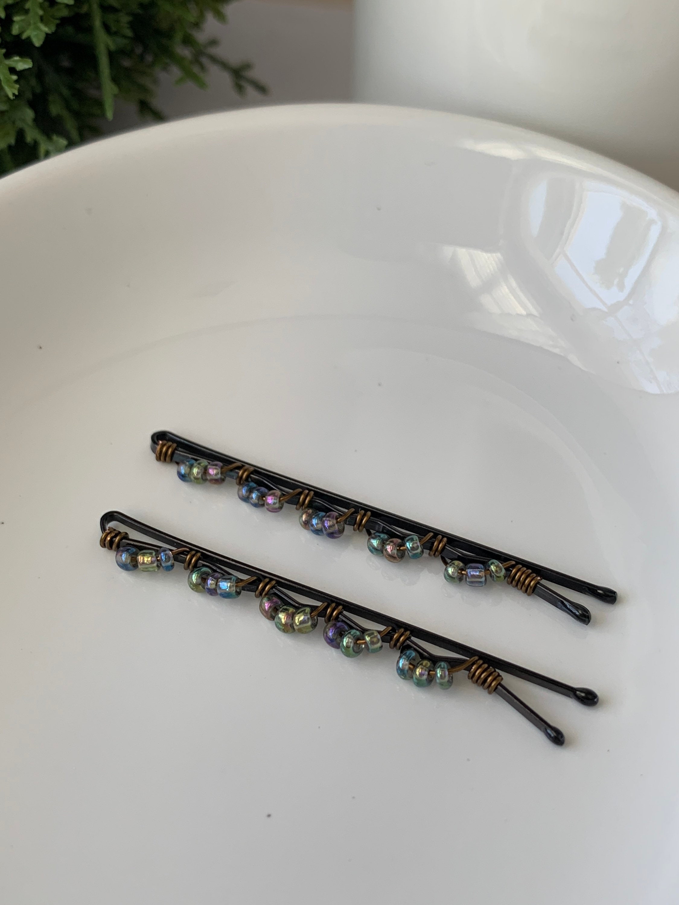 Black Bobby Pin Set