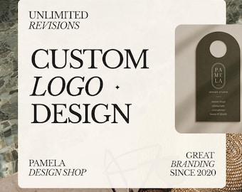 Custom Logo Design - Unlimited revisions | Minimalist | Business logo | Branding | Social Media | Website