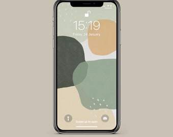 picture Minimalist Boho Aesthetic Minimalist Neutral Wallpaper Ipad wallpaper download etsy