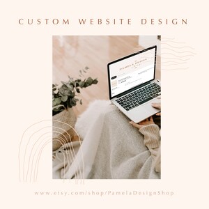 Website Design - Full website including e-commerce 

Branding design 
Pamela Design Shop