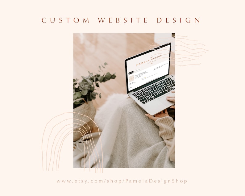 Website Design - Full website including e-commerce 

Branding design 
Pamela Design Shop
