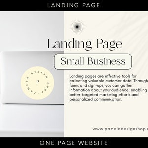 Landing Page Design - Perfect for Small businesses