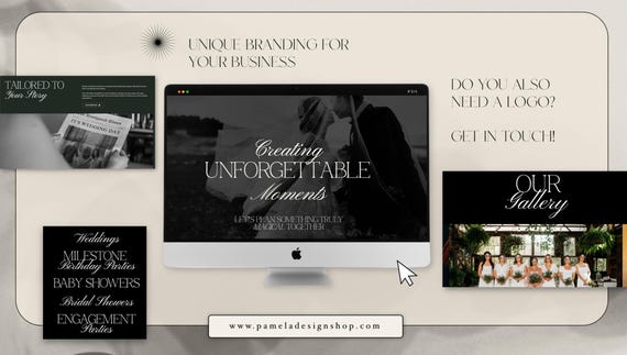 WEBSITE DESIGN | Unlimited Revisions | ui ux design | E-commerce Minimalist Modern Sophisticated