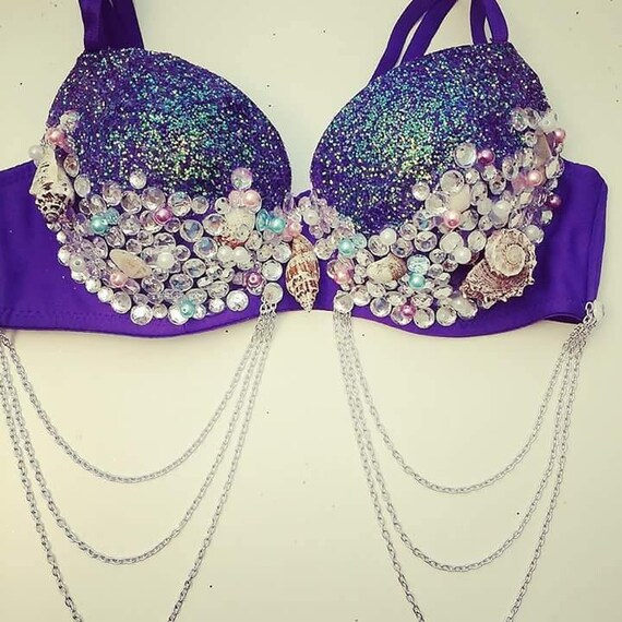 mermaid rave top