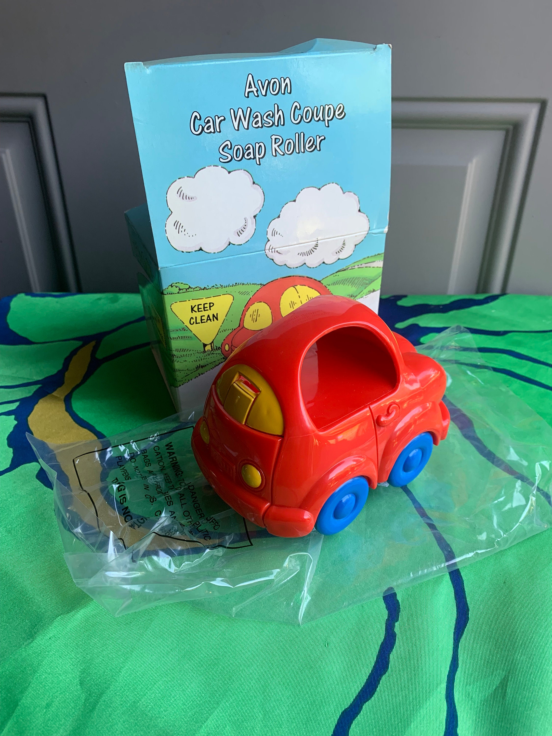 NIB Vintage Avon Car Wash Coupe Soap Roller 1992 Etsy