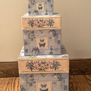 Vintage Stackable Bobs Boxes - Etsy