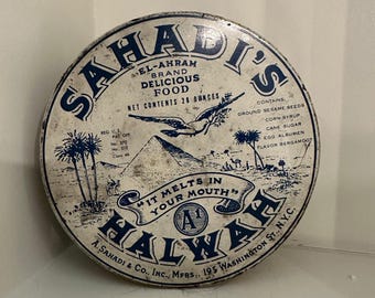 Lata Halwah de la marca Vintage Sahadi