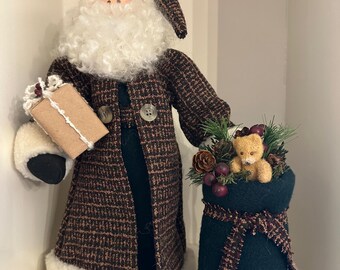 Papá Noel clásico del viejo mundo