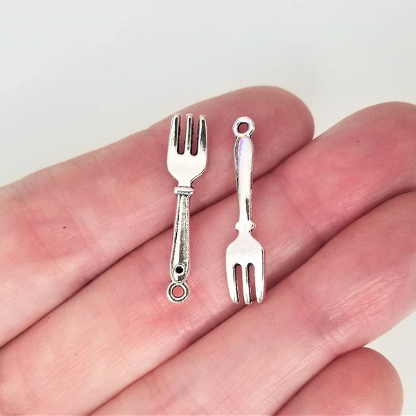 Silver Fork Bracelet Etsy