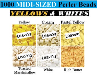 1000 Perler Beads, Perler Melting Beads, Bulk Perler Beads, Perler