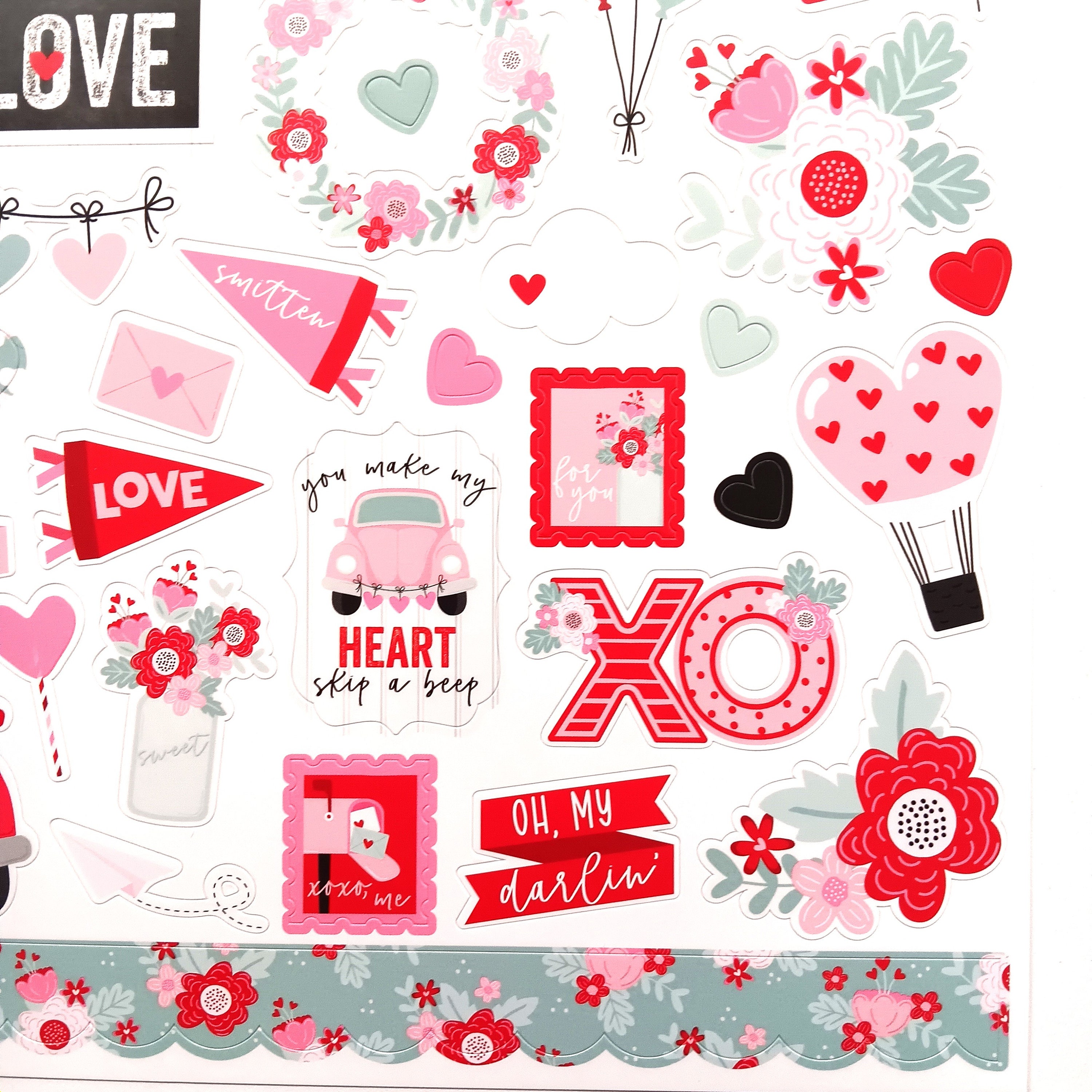 Sweet Notes Sticker Love Notes Stickers, 12