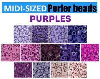 1000 Perler Beads, Perler Melting Beads, Bulk Perler Beads, Perler Bead Lot, Lavender Beads, Purple Beads, Melting Beads, Perler Brand