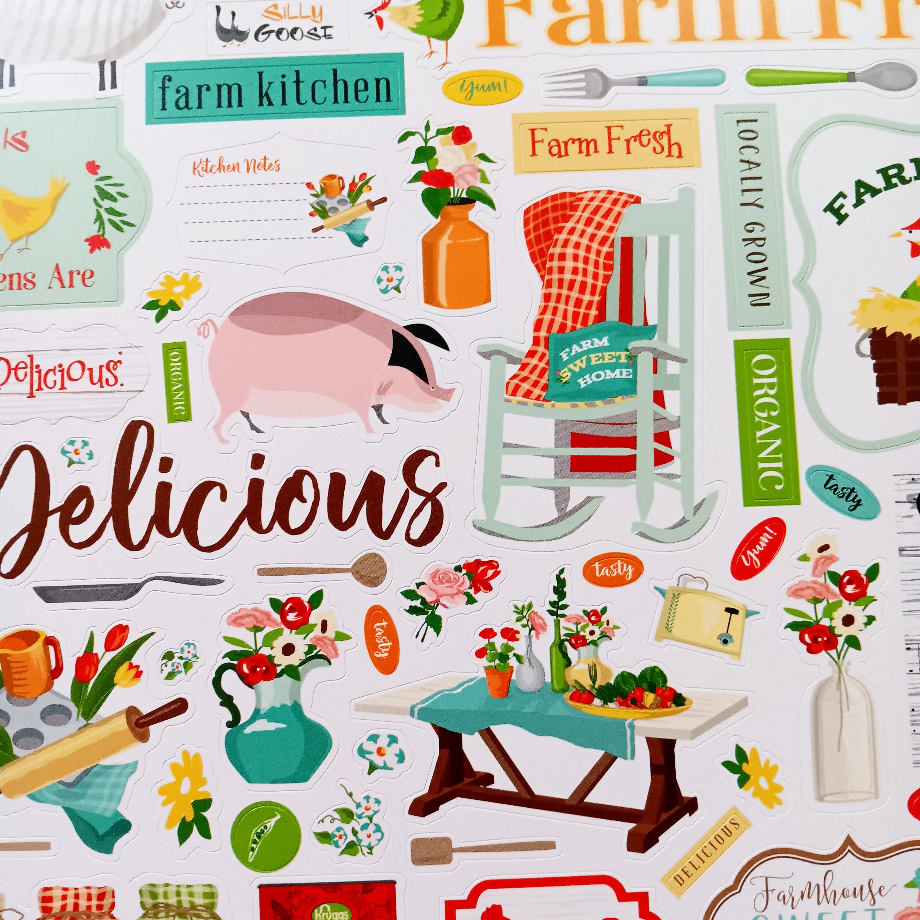 Farm to Table Stickers, 12