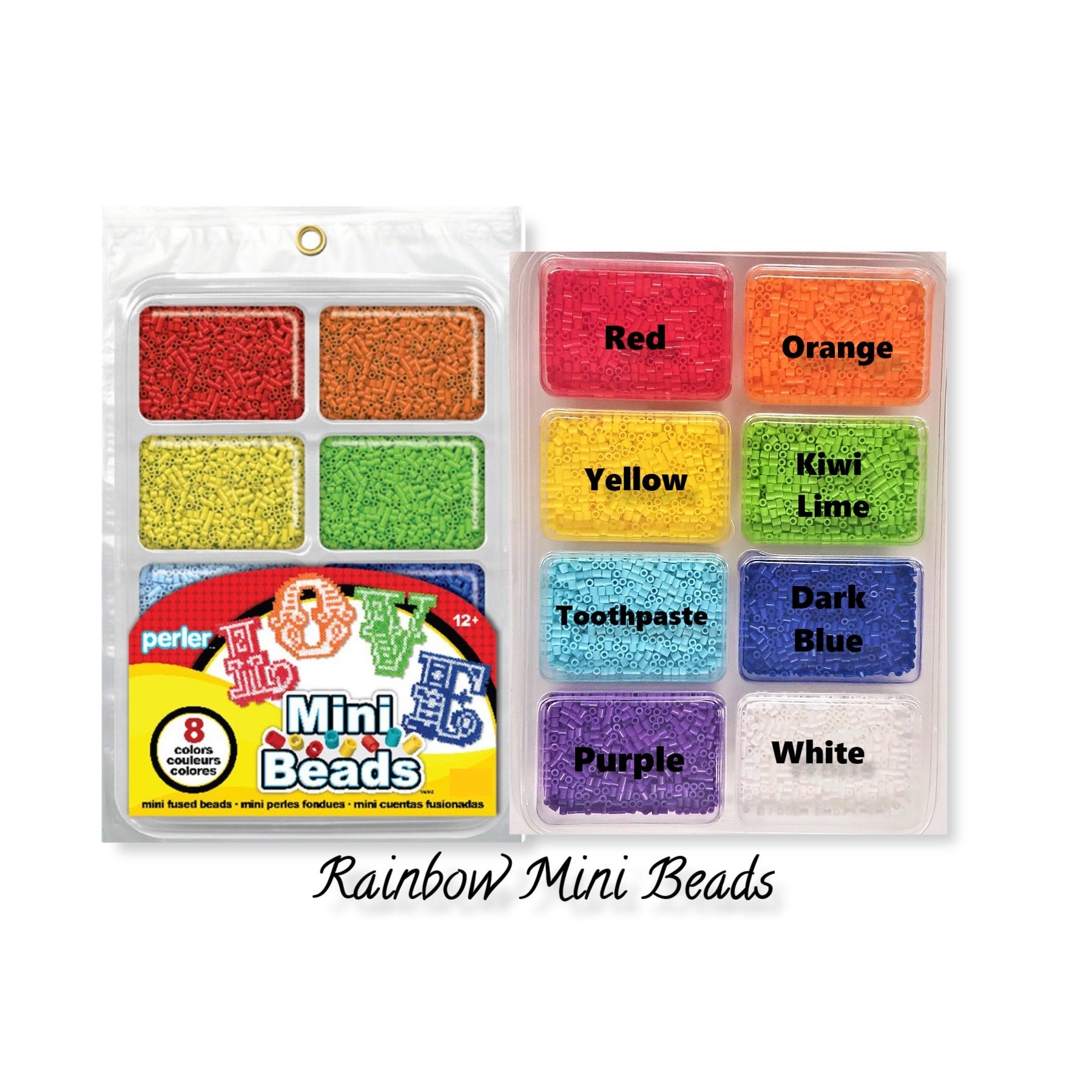 Perler Bead Tray - Assorted Colors, Pkg of 8000