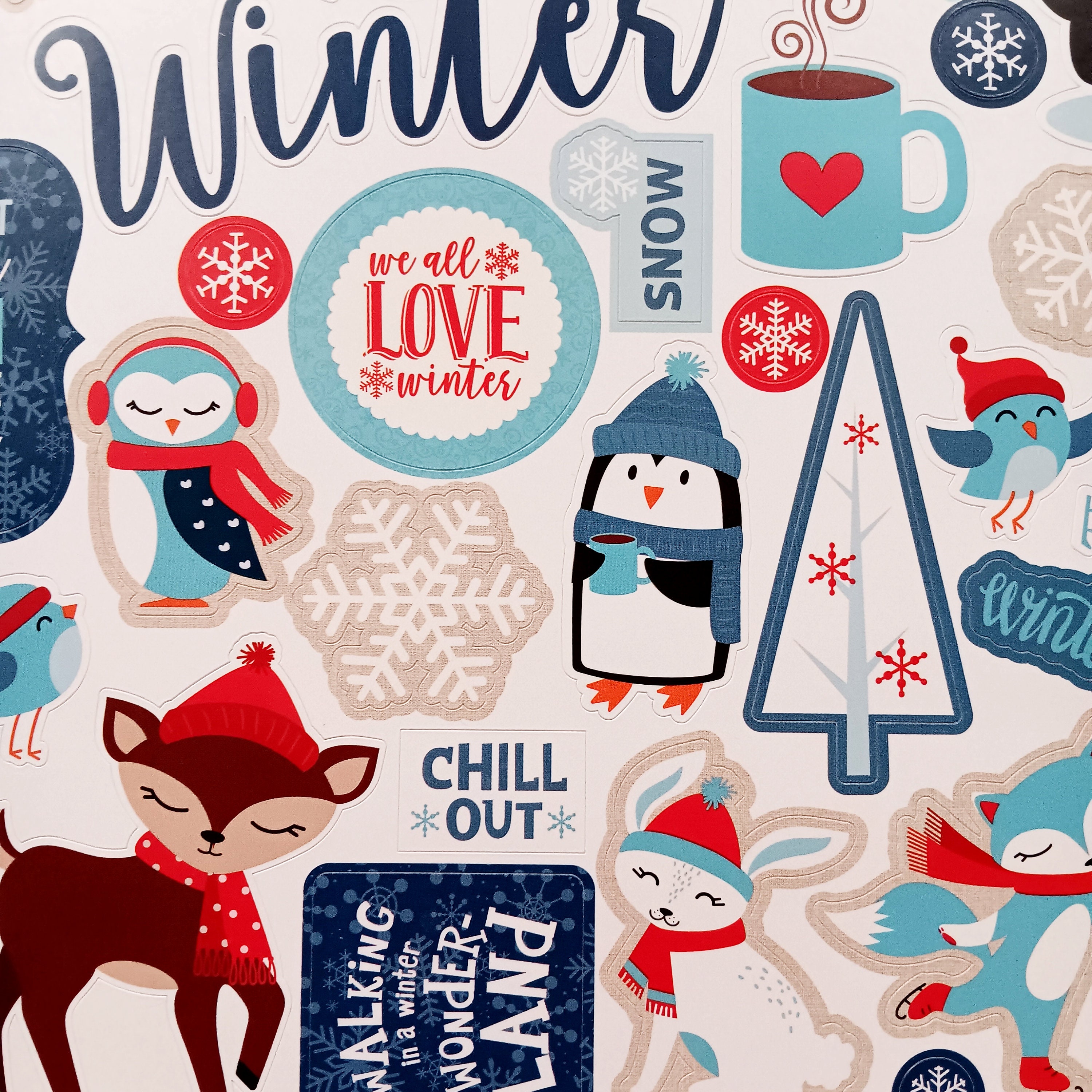Celebrate Winter Stickers, 12