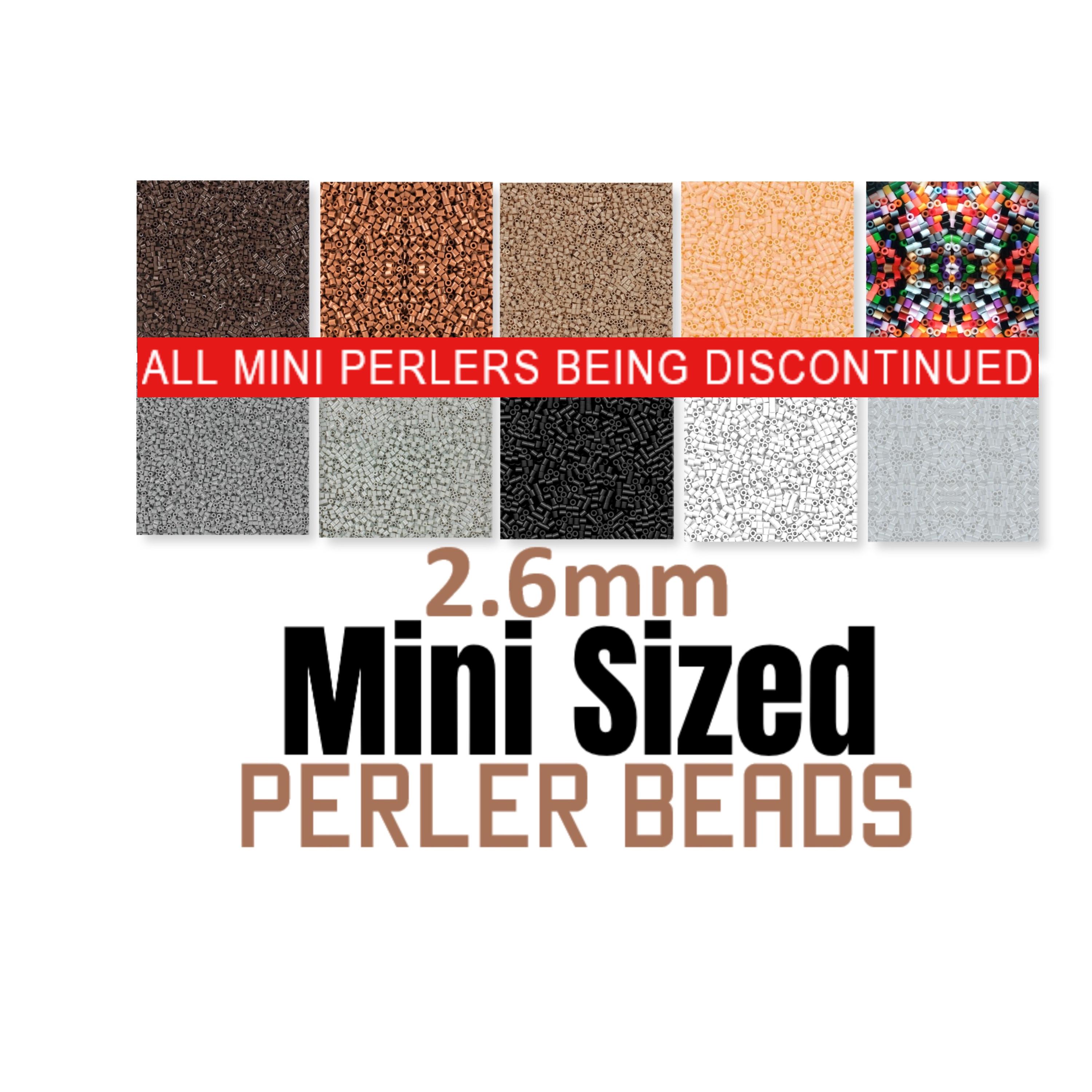 Perler 80-14104 - Mini fusibili per perline, 2000 pezzi, colore: Verde scuro