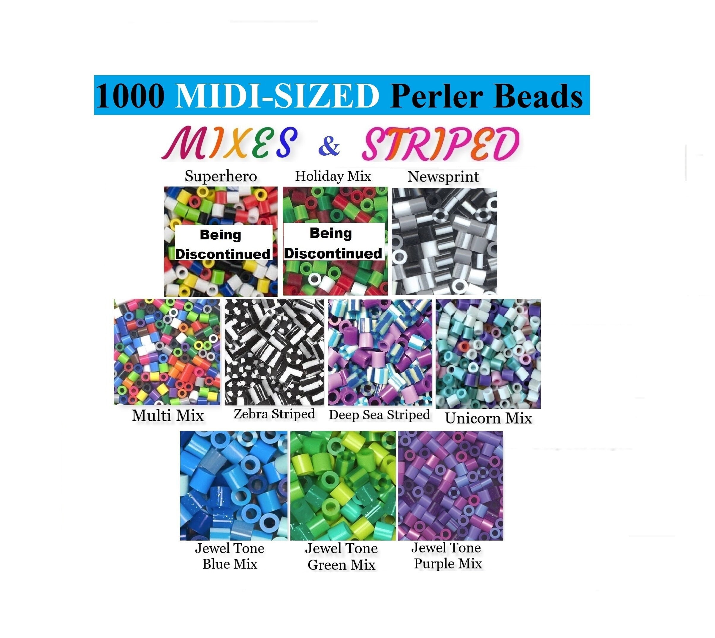 Wholesale PE DIY Melty Beads Fuse Beads Refills 
