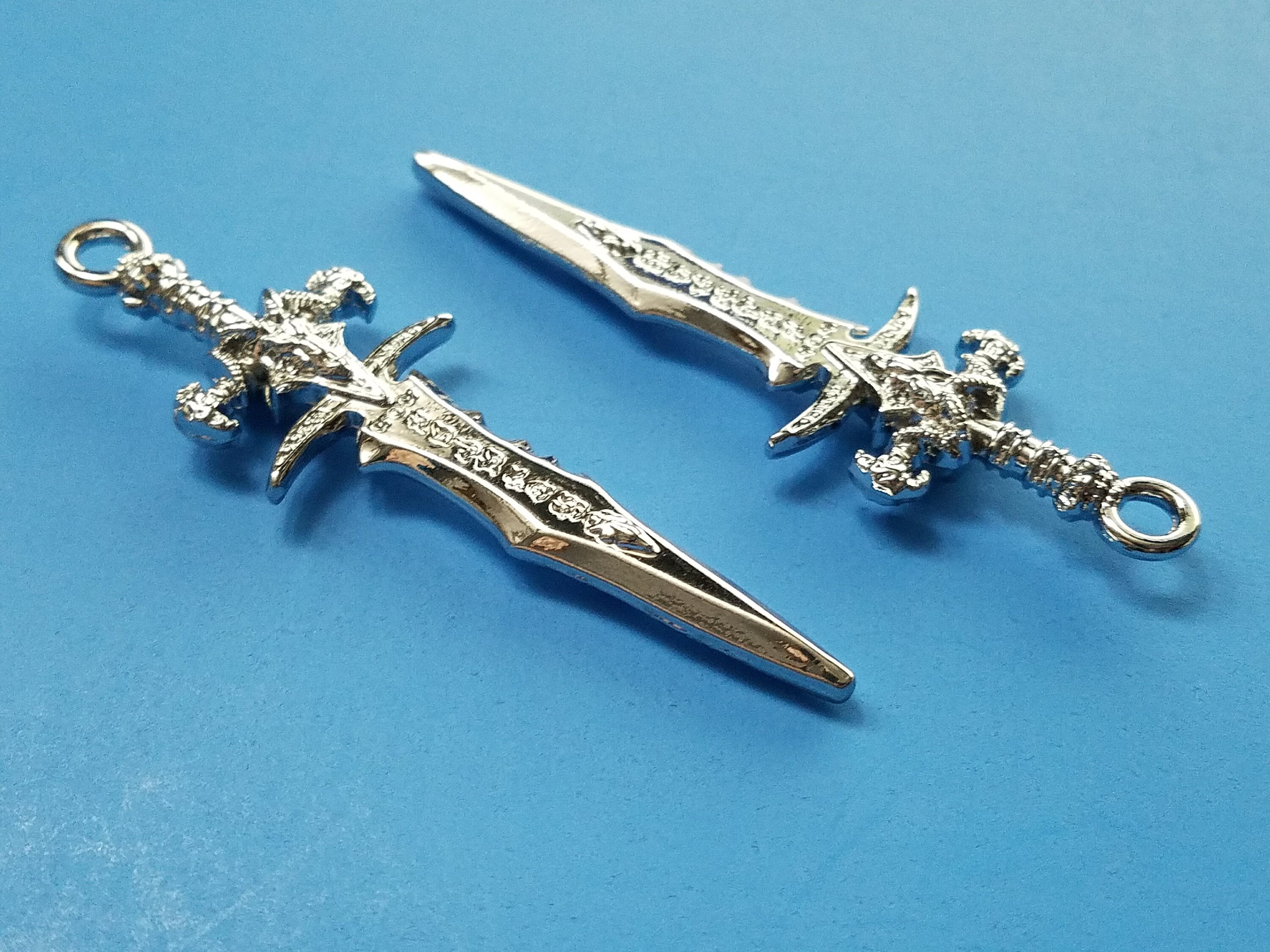1 Sword Pendant Knife Charm Sword Charm Dagger Gifts - Etsy