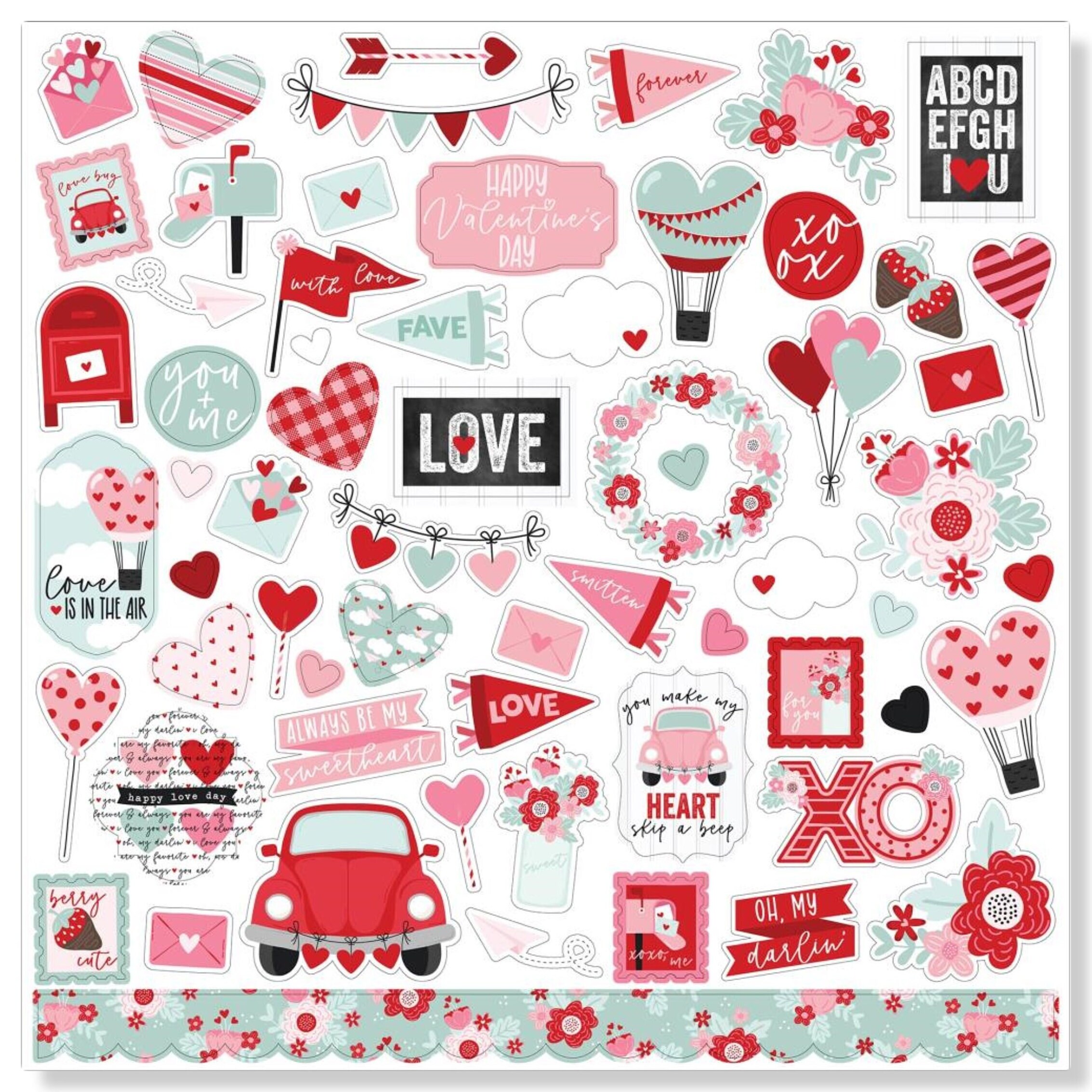Sweet Notes Sticker Love Notes Stickers, 12